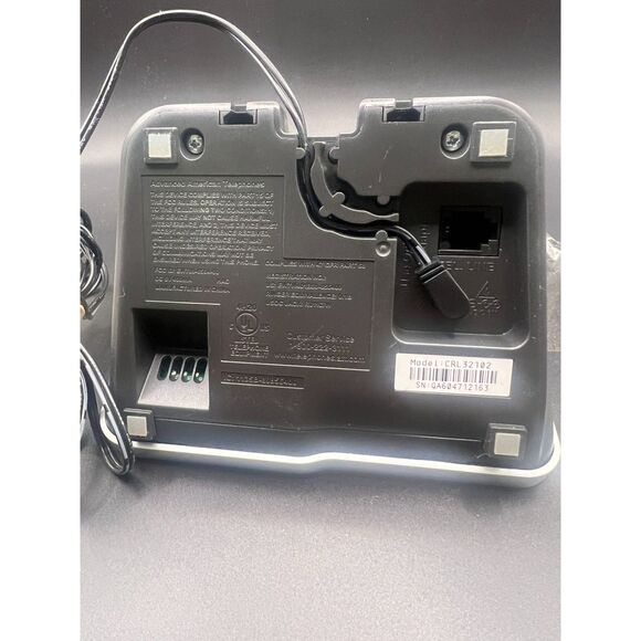 AT&T Digital Answering System Caller ID Announce Cordlesss Phone w/Cords CRL3210 - Picture 4 of 4